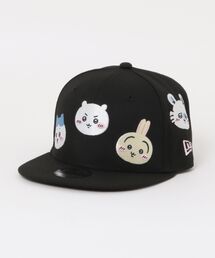 NEW ERA（ニューエラ）の「【NEW ERA/ニューエラ】キッズ Youth 9FIFTY ちいかわ / キャラALL OVER ブラック（キャップ）」