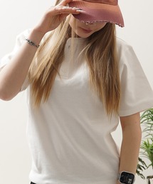 スパンリブ ヘンリーネック Tee / Spandex-Ribbed Henley Neck Tee
