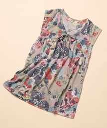 FUNALIVE（ファンアライブ）の「花柄チュニック ノースリーブ kids（チュニック）」