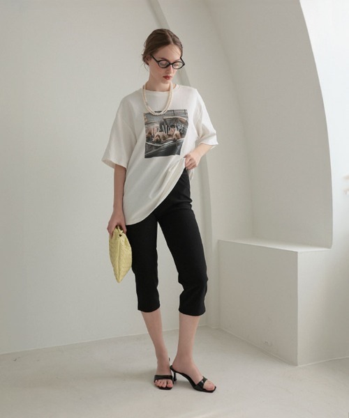 DONOBAN（ドノバン）の「レトロドッグフォトTee（Tシャツ/カットソー・レディース・ブラウン/ホワイト・ONE SIZE）」の6枚目の写真