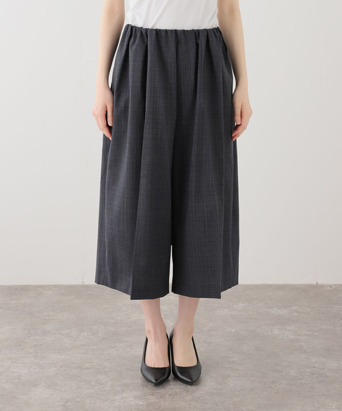 VERMEIL par iena（ヴェルメイユパーイエナ）の「TanC TOKYO タンクトウキョウ Pinhead Quarter Rough パンツ TC26A-032（その他パンツ・レディース・チャコールグレー・X-SMALL/SMALL）」の10枚目の写真