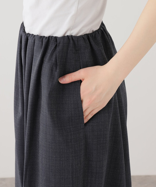 VERMEIL par iena（ヴェルメイユパーイエナ）の「TanC TOKYO タンクトウキョウ Pinhead Quarter Rough パンツ TC26A-032（その他パンツ・レディース・チャコールグレー・X-SMALL/SMALL）」の7枚目の写真