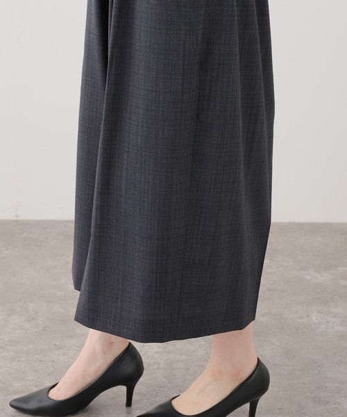 VERMEIL par iena（ヴェルメイユパーイエナ）の「TanC TOKYO タンクトウキョウ Pinhead Quarter Rough パンツ TC26A-032（その他パンツ・レディース・チャコールグレー・X-SMALL/SMALL）」の6枚目の写真