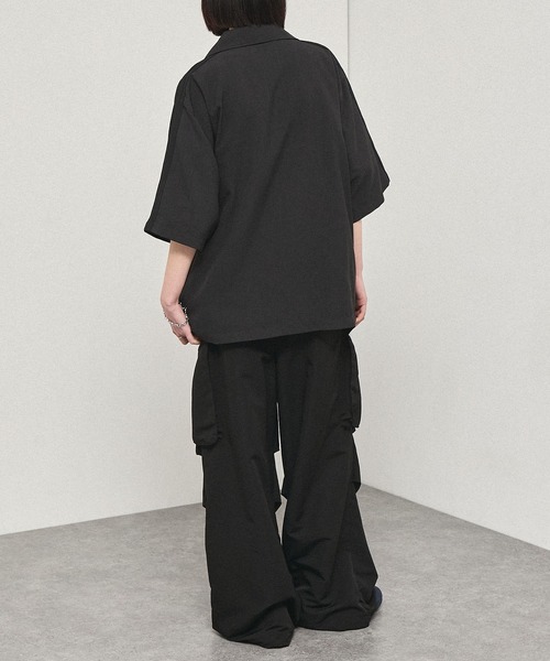 Alfred Alex(アルフレッドアレックス)の「【Alfred Alex】Oversized Zip-Up Track Jacket / サイドライン オーバーサイズ トラックジャケット【セットアップ対応】(ジャージ・メンズ・スミクロ/スモークグレー/グレー・M/L)」の18枚目の写真