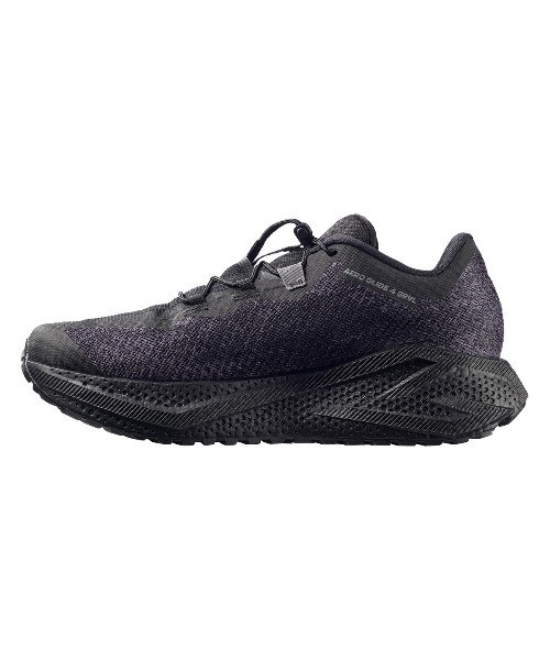 SALOMON(サロモン)の「SALOMON AERO GLIDE 4 GRVL(サロモン エアログライド 4 グラベル)(スニーカー・メンズ・ブラック系/グリーン系・30cm/29cm/28.5cm/28cm/27.5cm/27cm/26.5cm/26cm/25.5cm)」の4枚目の写真