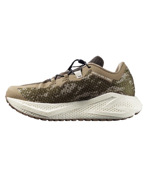 SALOMON(サロモン)の「SALOMON AERO GLIDE 4 GRVL(サロモン エアログライド 4 グラベル)(スニーカー・メンズ・ブラック系/グリーン系・30cm/29cm/28.5cm/28cm/27.5cm/27cm/26.5cm/26cm/25.5cm)」の10枚目の写真