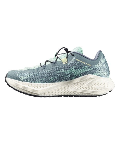 SALOMON(サロモン)の「SALOMON AERO GLIDE 4 GRVL(サロモン エアログライド 4 グラベル)(スニーカー・メンズ・ブラック系/グリーン系・30cm/29cm/28.5cm/28cm/27.5cm/27cm/26.5cm/26cm/25.5cm)」の22枚目の写真