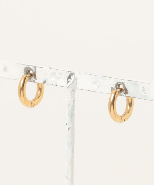 ARCHIVER(アーカイバ)の「【Bz】【456819】シンプルフープピアス(RZ)(ピアス(両耳用)・メンズ・シルバー/ゴールド・M/S/XS/L)」の10枚目の写真