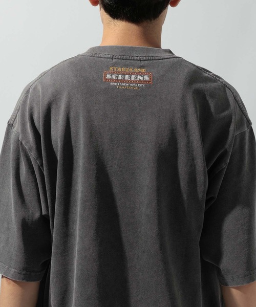 niko and...（ニコアンド）の「ネオン刺繍Tシャツ（Tシャツ/カットソー・メンズ・オフホワイト/ブルー/ブラック/オレンジ・MEDIUM/LARGE）」の20枚目の写真