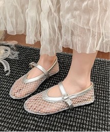 フラットメッシュサンダル