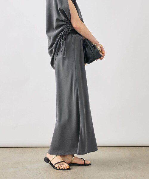 NOLLEY’S（ノーリーズ）の「【WEB限定】《セットアップ対応》ウォッシャブルサンドウォッシュナロスカート（スカート・レディース・チャコールグレー・38/36）」の9枚目の写真