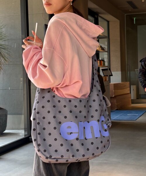 CIAOPANIC TYPY(チャオパニックティピー)の「【UNISEX】【WEB限定】デカロゴニュースペーパーバッグ(ショルダーバッグ・レディース・グレー/オレンジ/ベージュ・ONE SIZE)」の19枚目の写真
