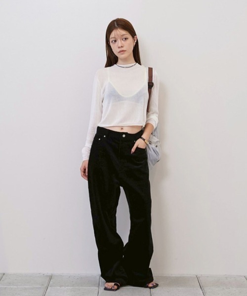 Compact Sheer Knit（ニット/セーター）｜TODAYFUL（トゥデイフル）の