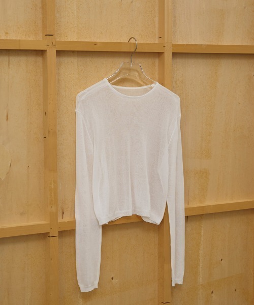 Compact Sheer Knit（ニット/セーター）｜TODAYFUL（トゥデイフル）の