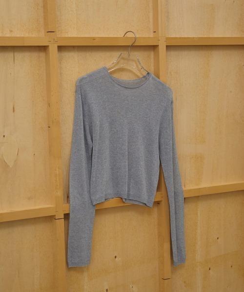 TODAYFUL（トゥデイフル）の「Compact Sheer Knit（ニット/セーター・レディース・ホワイト/グレー/ブラック・FREE）」の12枚目の写真