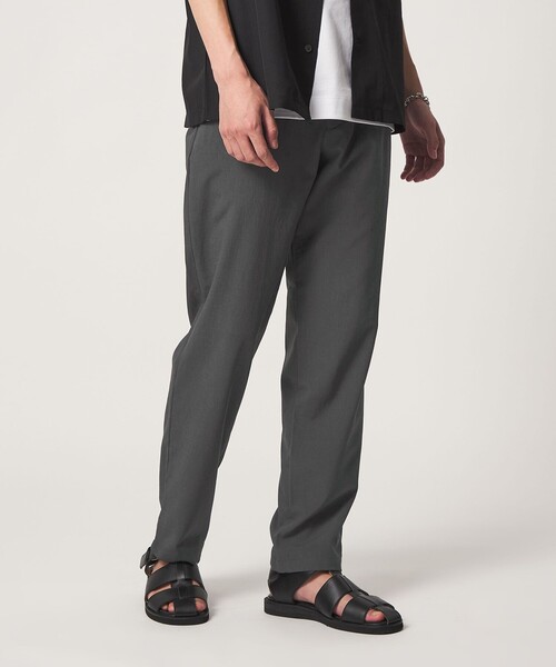 A DAY IN THE LIFE UNITED ARROWS(アデイインザライフユナイテッドアローズ)の「Dot Air® ウールライク イージーパンツ-吸水速乾-<A DAY IN THE LIFE>(スラックス・メンズ・ベージュ/ネイビー/ダークグレー・S/M/XL/L)」の1枚目の写真