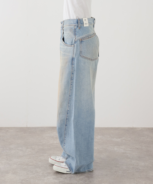 OUTDOOR PRODUCTS（アウトドアプロダクツ）の「Levi's SUPER BAGGY BARREL（スラックス・レディース・ブルー系その他・26/25/24）」の2枚目の写真