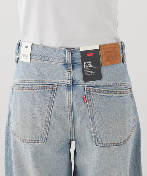 OUTDOOR PRODUCTS（アウトドアプロダクツ）の「Levi's SUPER BAGGY BARREL（スラックス・レディース・ブルー系その他・26/25/24）」の5枚目の写真