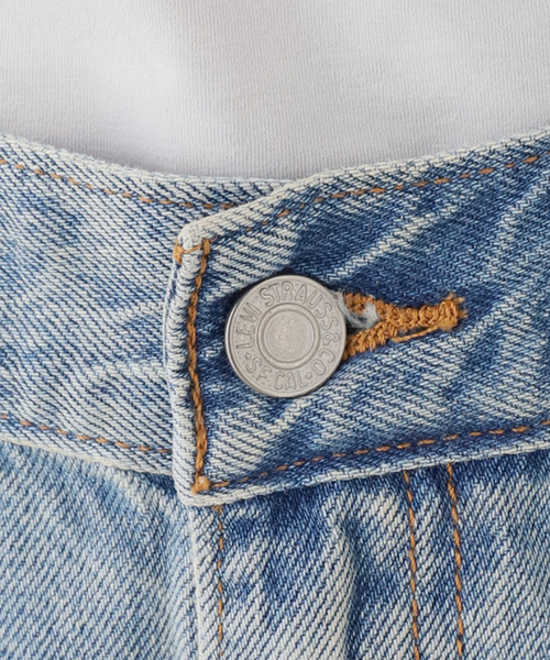 OUTDOOR PRODUCTS（アウトドアプロダクツ）の「Levi's SUPER BAGGY BARREL（スラックス・レディース・ブルー系その他・26/25/24）」の6枚目の写真