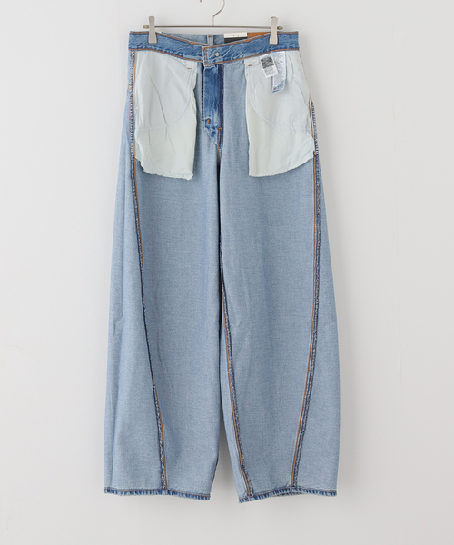 OUTDOOR PRODUCTS（アウトドアプロダクツ）の「Levi's SUPER BAGGY BARREL（スラックス・レディース・ブルー系その他・26/25/24）」の9枚目の写真