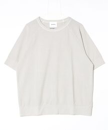 quadro（クオドロ）の「ラフステア天竺半袖ラグランクルー（Tシャツ/カットソー）」