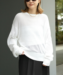 Deuxieme Classe ◆ CA12G クルーネック ワイドプルオーバー Deuxieme Classe（ドゥーズィエムクラス）の「クルーネック ワイドプル