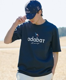 adabat（アダバット）の「【ADABAT NAVY】接触冷感/抗菌防臭/消臭 アイスクリアコットン半袖ロゴT（Tシャツ/カットソー）」