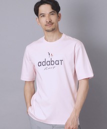 adabat（アダバット）の「【ADABAT NAVY】接触冷感/抗菌防臭/消臭 アイスクリアコットン半袖ロゴT（Tシャツ/カットソー）」