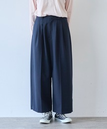 ウールサキソニー パンツ