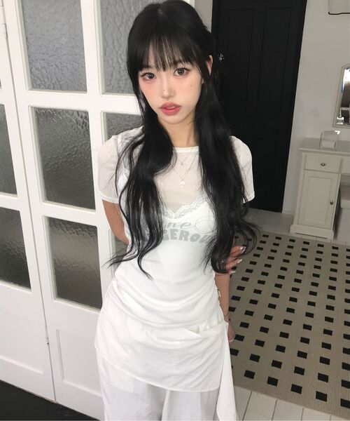 YOUHEE(ユヒ)の「PARACHUTE LAYERED PANTS_WHITE(その他パンツ・レディース・その他・FREE)」の12枚目の写真