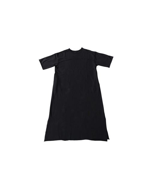 antiqua(アンティカ)の「ロング クルーネック ワンピース(ワンピース・レディース・ブラック/グレイッシュベージュ/杢グレー/ダークグレー・ONESIZE)」の12枚目の写真