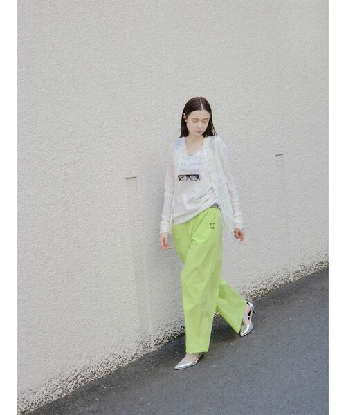 :ETHROF(イーサオブ)の「LAYERED-LIKE CAMOUFLAGE RIB TANKTOP(キャミソール・レディース・グレー・MEDIUM)」の10枚目の写真