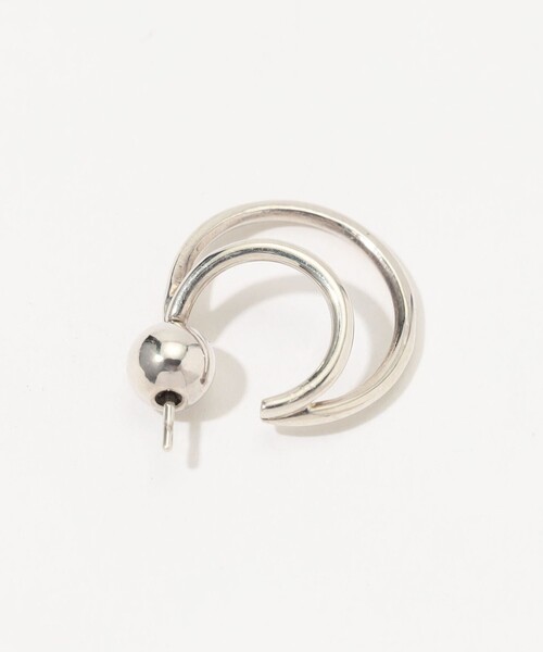 SOPHIE BUHAI（ソフィーブハイ）の「SOPHIE BUHAI Small Double Layered ピアス（ピアス（両耳用）・レディース・シルバー・FREE）」の4枚目の写真