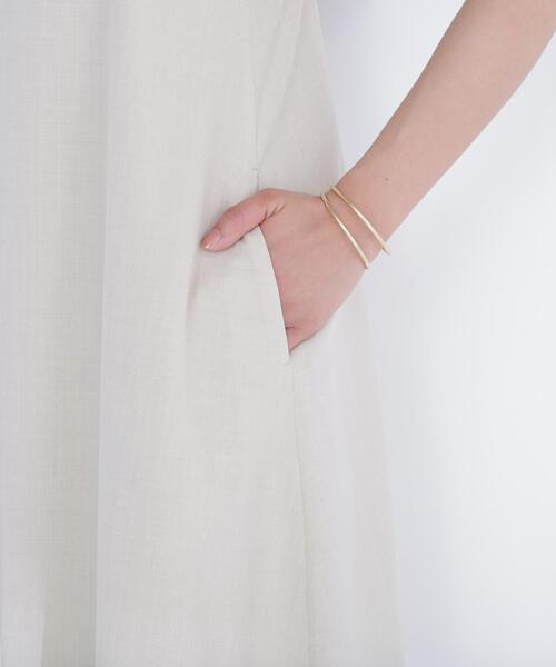NATURAL BEAUTY BASIC(ナチュラルビューティーベーシック)の「レーストリムキャミワンピース(ワンピース・レディース・ベージュ系その他/グレー系その他・MEDIUM/P/S)」の22枚目の写真