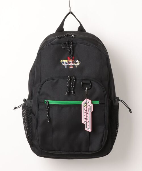 VIBGYOR(ヴィブジョー)の「パワーパフガールズ リュック ナイロン 大容量 機能性 スクール 28L(ST)(バックパック/リュック・キッズ・ブラック系その他2/ブラック系その他・FREE)」の2枚目の写真