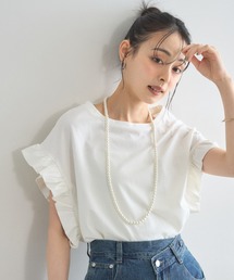 プチフリルスリーブTシャツ