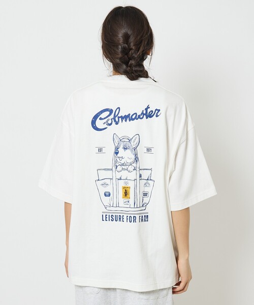 COBMASTER(コブマスター)の「【COBMASTER/コブマスター】ドックイントートルーズ Tシャツ / ユニセックス(Tシャツ/カットソー・メンズ・ライラック/ベージュ/ホワイト・M/L)」の6枚目の写真