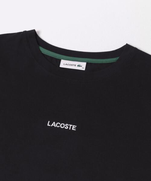 LACOSTE(ラコステ)の「LACOSTE コンパクトブランドネームロゴTシャツ(Tシャツ/カットソー・レディース・ブラック系その他/ホワイト系その他/グリーン系その他・36)」の7枚目の写真