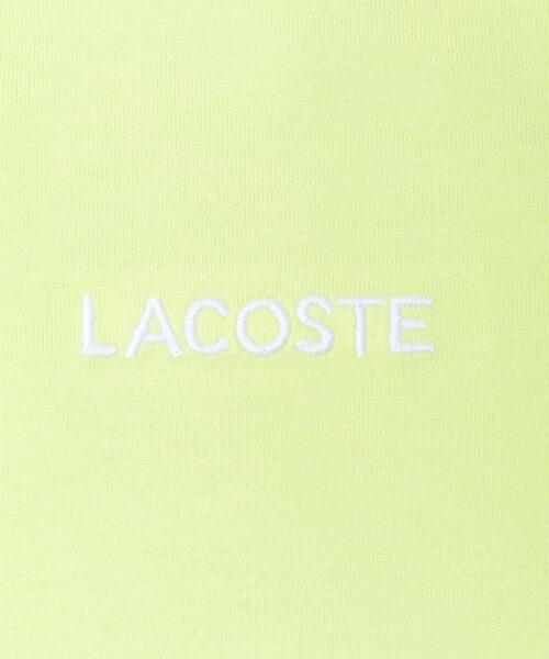 LACOSTE(ラコステ)の「LACOSTE コンパクトブランドネームロゴTシャツ(Tシャツ/カットソー・レディース・ブラック系その他/ホワイト系その他/グリーン系その他・36)」の14枚目の写真