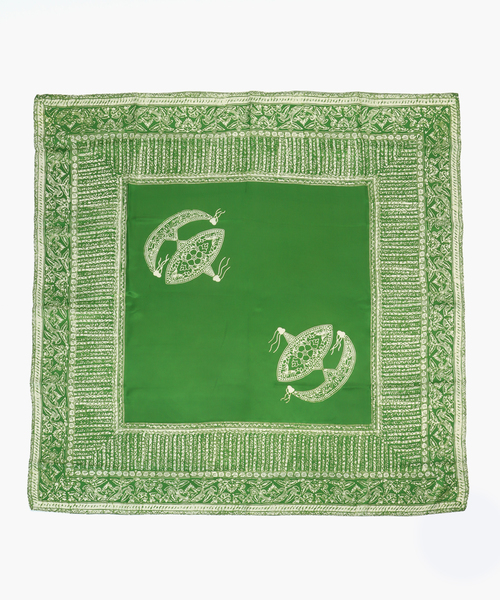 rajabrooke(ラジャブルック)の「rajabrooke / ラジャブルック BATIK WAU SCARF(バンダナ/スカーフ・メンズ・グリーン系その他・FREE)」の3枚目の写真