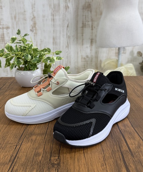 LUGG NAGG(ラグナグ)の「【BOBSON】【ゆったり】らくらくコンフォートサンダルスニーカー【通気性】(スニーカー・レディース・ベージュ/ブラック・24.5cm/24.0cm/23.5cm/23.0cm/22.5cm)」の20枚目の写真