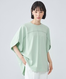 【接触冷感・UV対策】サークルフォルムカットソー