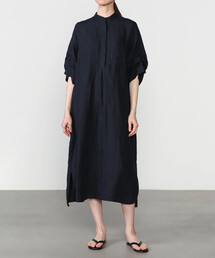 TICCA |〈別注〉リネン ツイストスリーブワンピース WOMEN（ワンピース