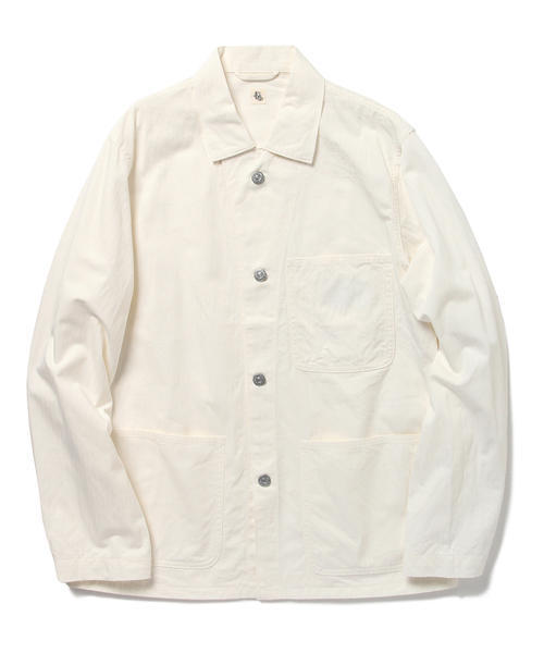 BEAMS ビームス  カバーオール　白 セール】デニム ルーズ カバーオール（カバーオール）｜BEAMS