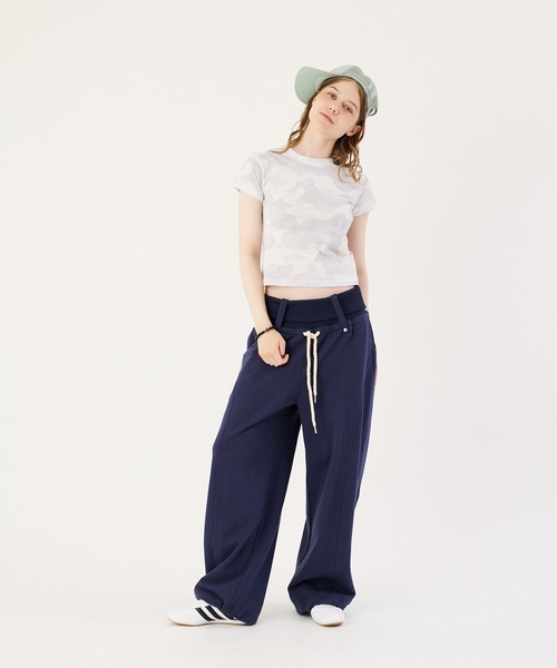 FTW(エフティダブリュー)の「SLUB CAMO TEE(Tシャツ/カットソー・レディース・グリーン/ブラック/ホワイト・MEDIUM/SMALL/LARGE)」の10枚目の写真