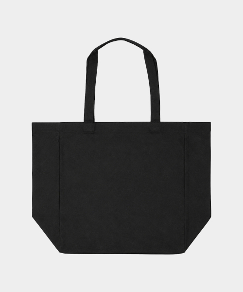 mydeepbluememories（マイディープブルーメモリーズ）の「MM LOGO ECO BAG_Black（エコバッグ/サブバッグ・レディース・ブラック・FREE）」の2枚目の写真