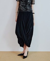 Book Wave 2WAY High-Slit Skirt/Book wave2WAYハイスリットスカート
