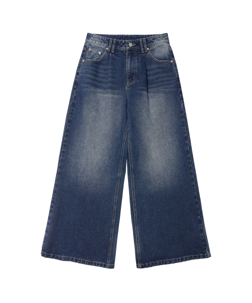 AMESWORLDWIDE（アメスワールドワイド）の「FLARED DENIM PANTS BLUE（デニムパンツ・レディース・その他・MEDIUM/LARGE/SMALL）」の8枚目の写真
