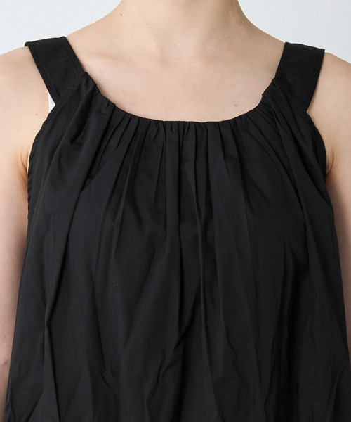 le(ル)の「【le】シャーリングワンピース-WRINKLED SHIRRING OPS(ワンピース・レディース・ブラック・FREE)」の19枚目の写真