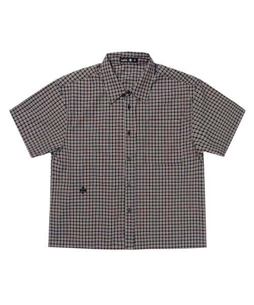 kaifai（カイファイ）の「フラットチェックシャツ（レッド）K26QB225（シャツ/ブラウス・レディース・その他・MEDIUM/LARGE）」の6枚目の写真